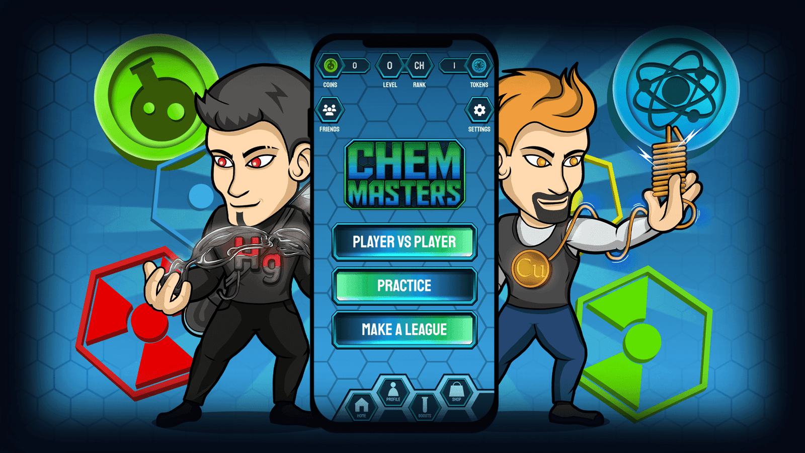 <h2>🔬 Announcing Create Your Own League: Compete Against Friends and Beyond in Chem Master! </h2>